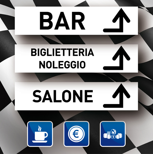 Esempio cartello forma quadrata Esempio cartello forma quadrata