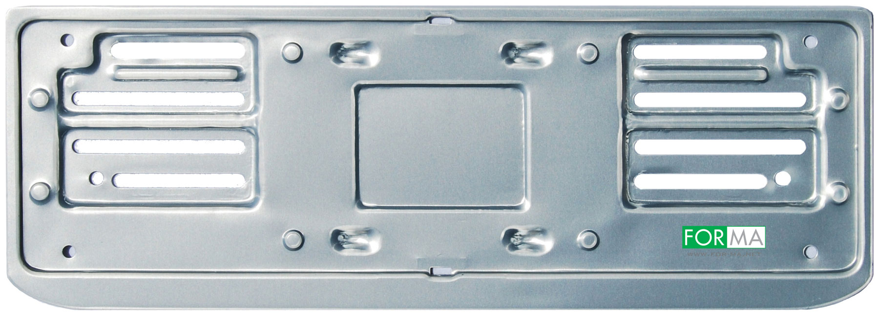 Portatarga Anteriore In Alluminio Anodizzato Porta Targa Dal 1999